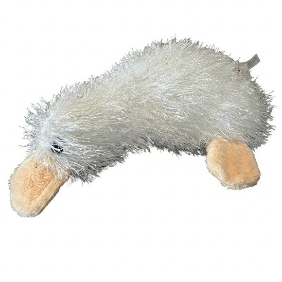 GANZ Other - Ganz Webkinz Googles White Plush Retired Platypus Goose Shaggy Stuffed HM021